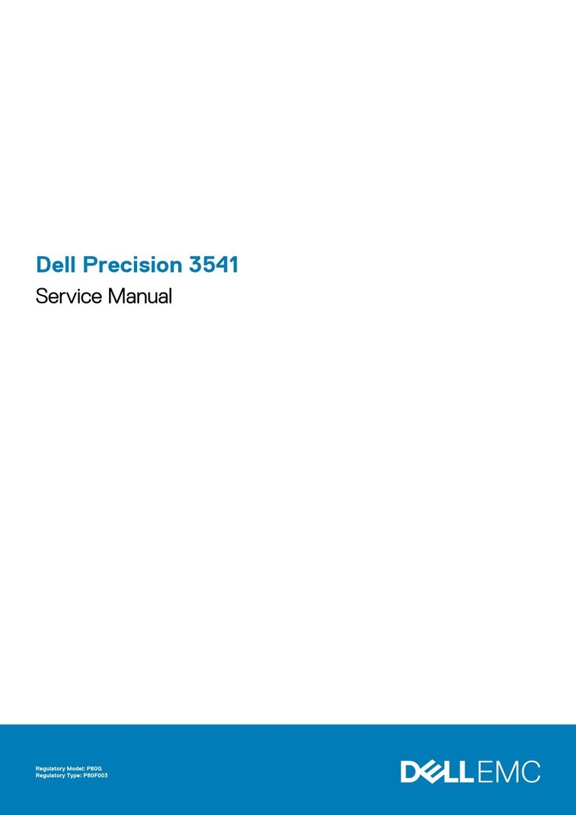 Dell Precision 3541 User manual