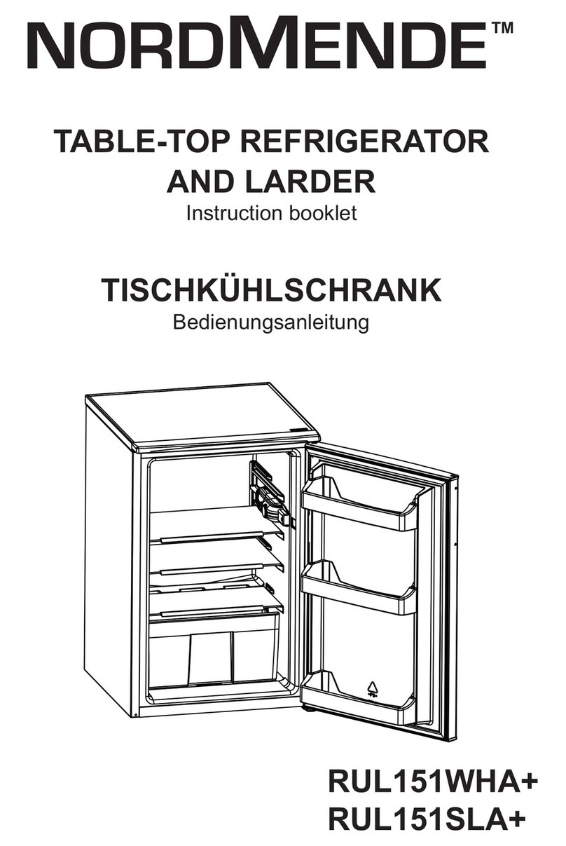 Nordmende RUL151WHA+ Instruction booklet Nordmende RUL151WHA+ Instruction booklet