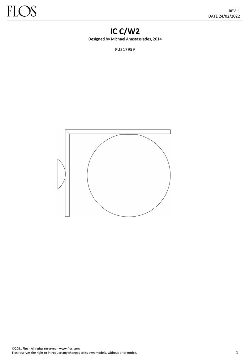 FLOS FU317959 User manual FLOS FU317959 User manual