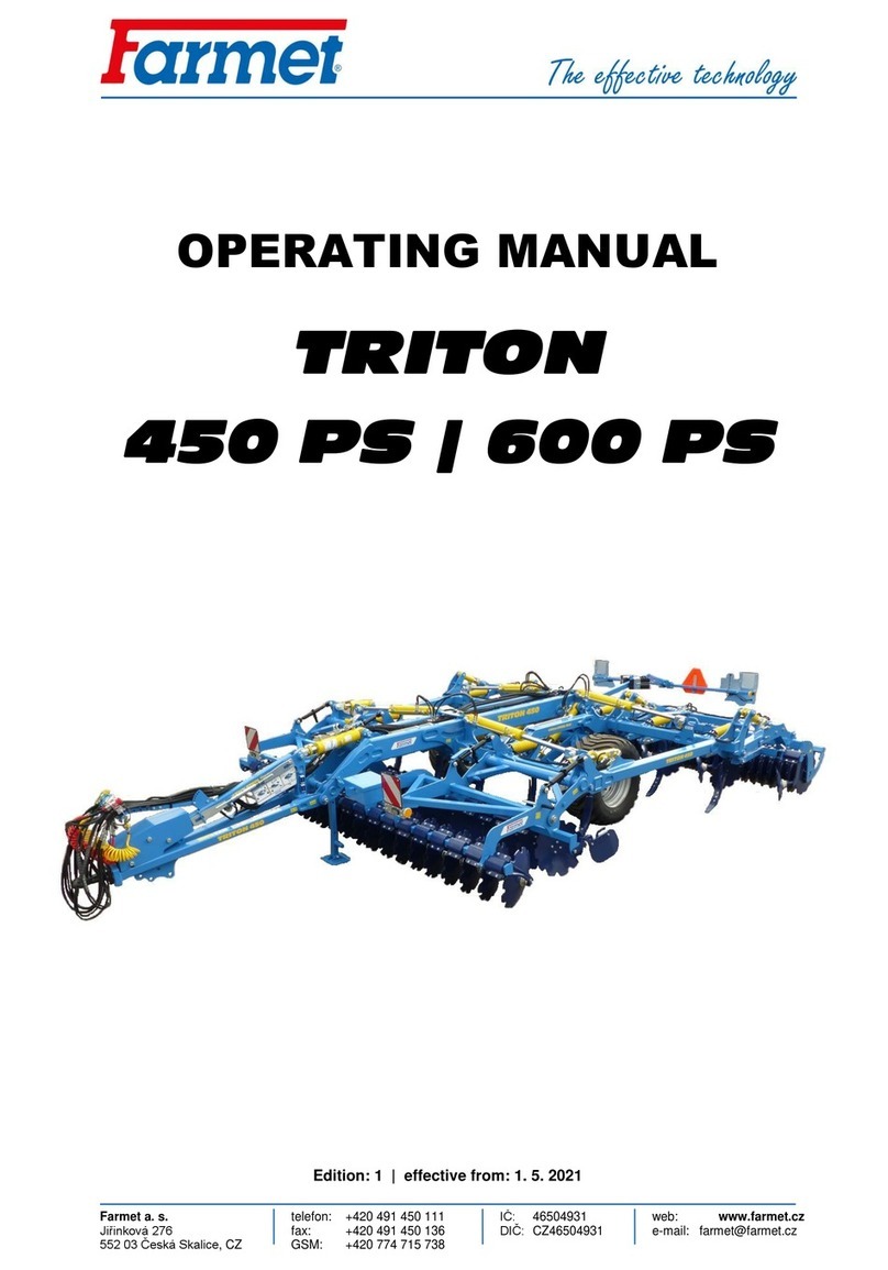 Farmet TRITON 600 PS User manual