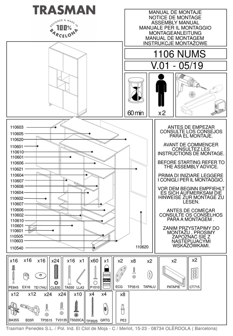 Trasman 1106 NUMS Assembly manual