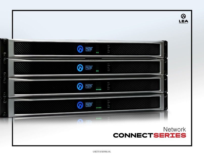 Lea Connect Series user manual