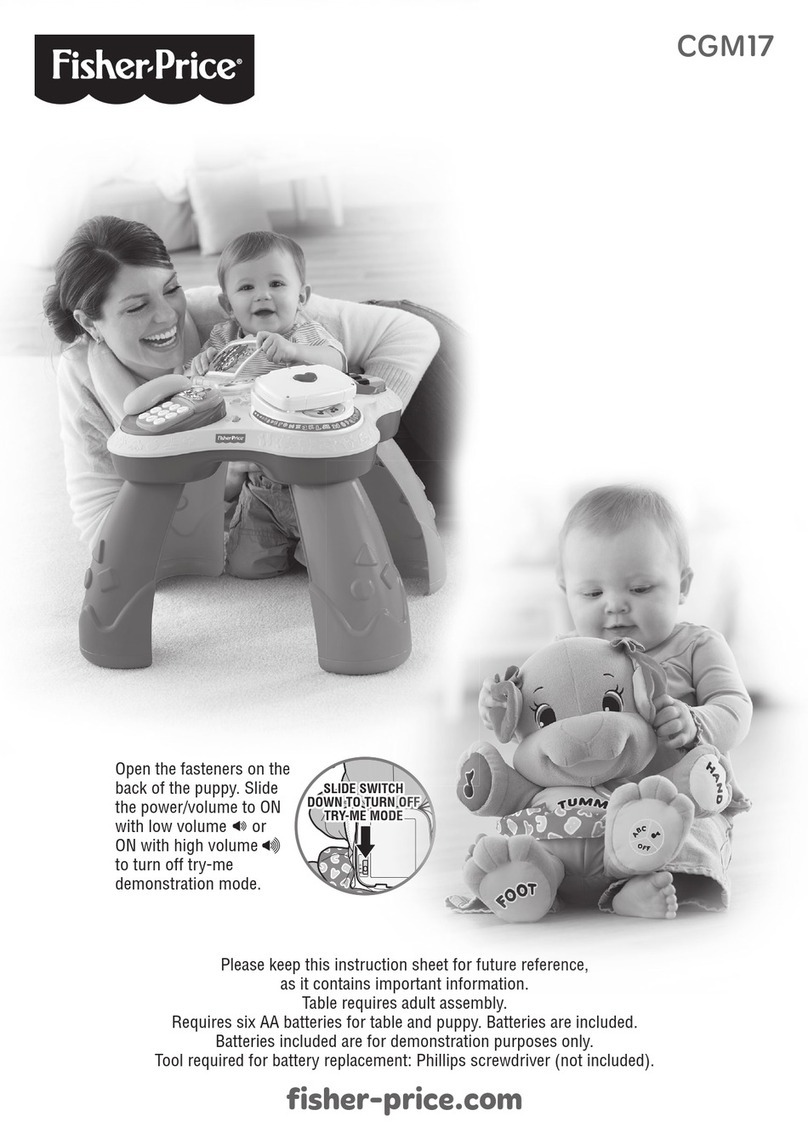 Fisher-Price CGM17 manual