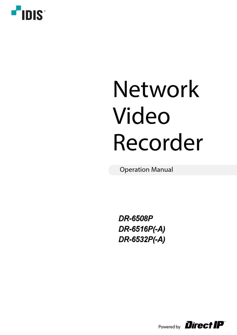 Idis DR-6532P-A User manual