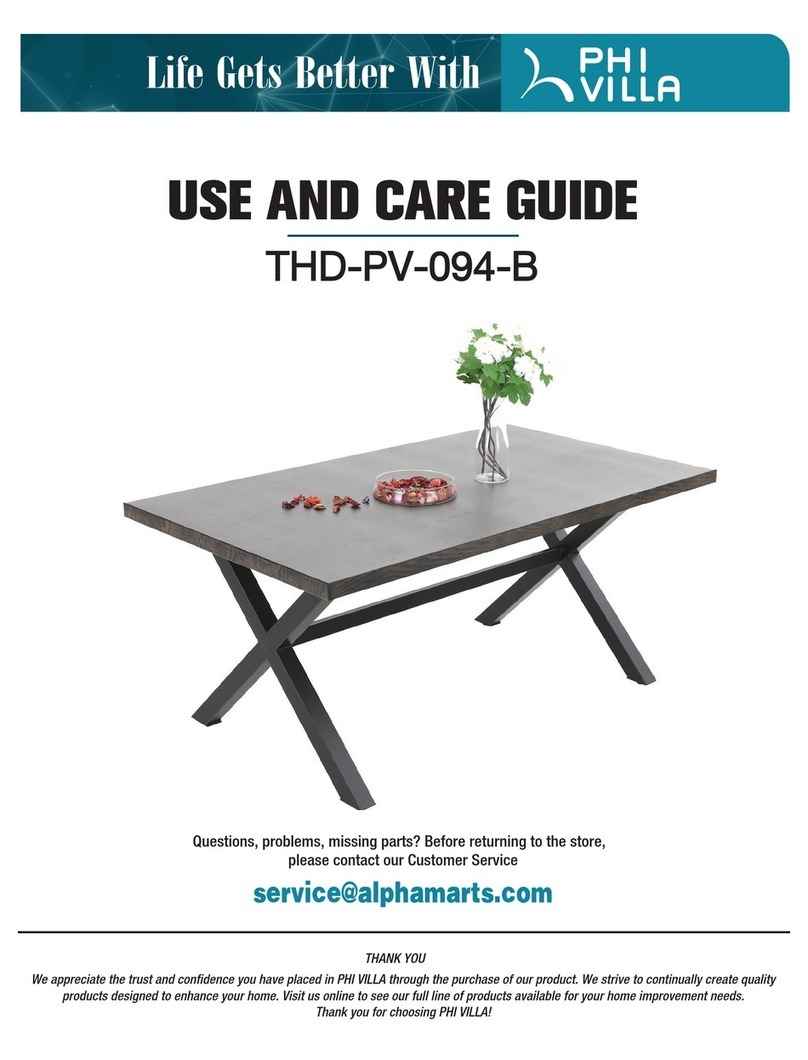PHI VILLA THD-PV-094-B User manual PHI VILLA THD-PV-094-B User manual