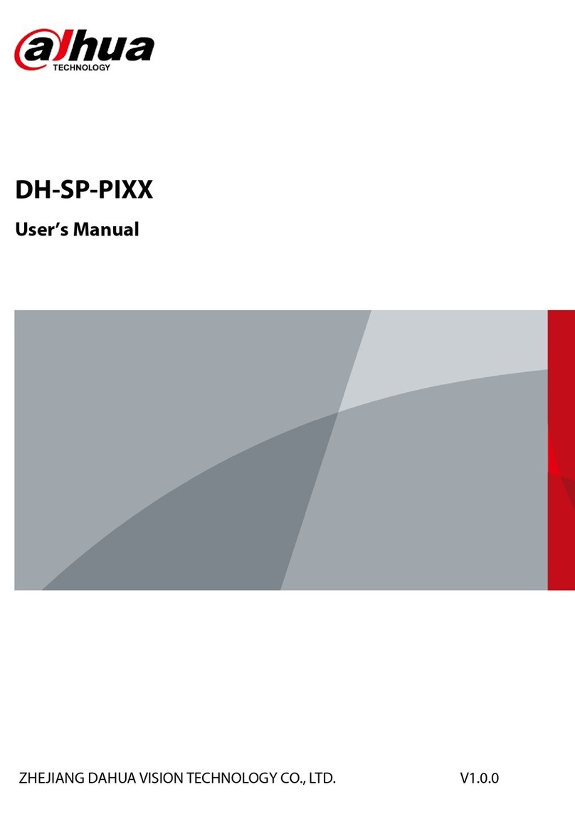 Dahua DH-SP-PIXX User manual