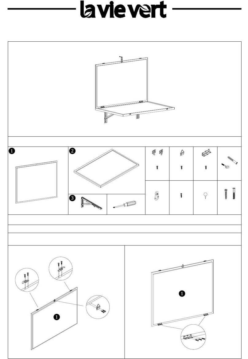 la vie vert P1 Assembly instructions la vie vert P1 Assembly instructions