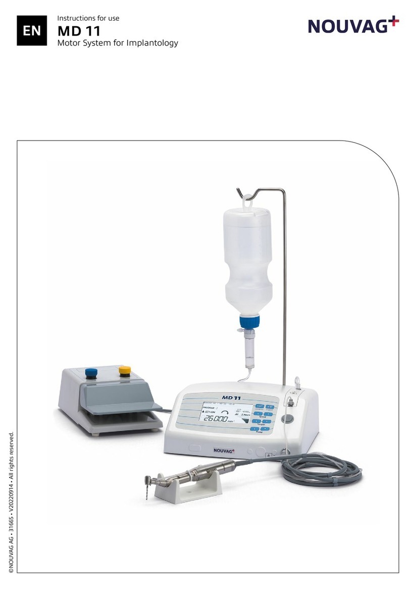 Nouvag MD11 User manual