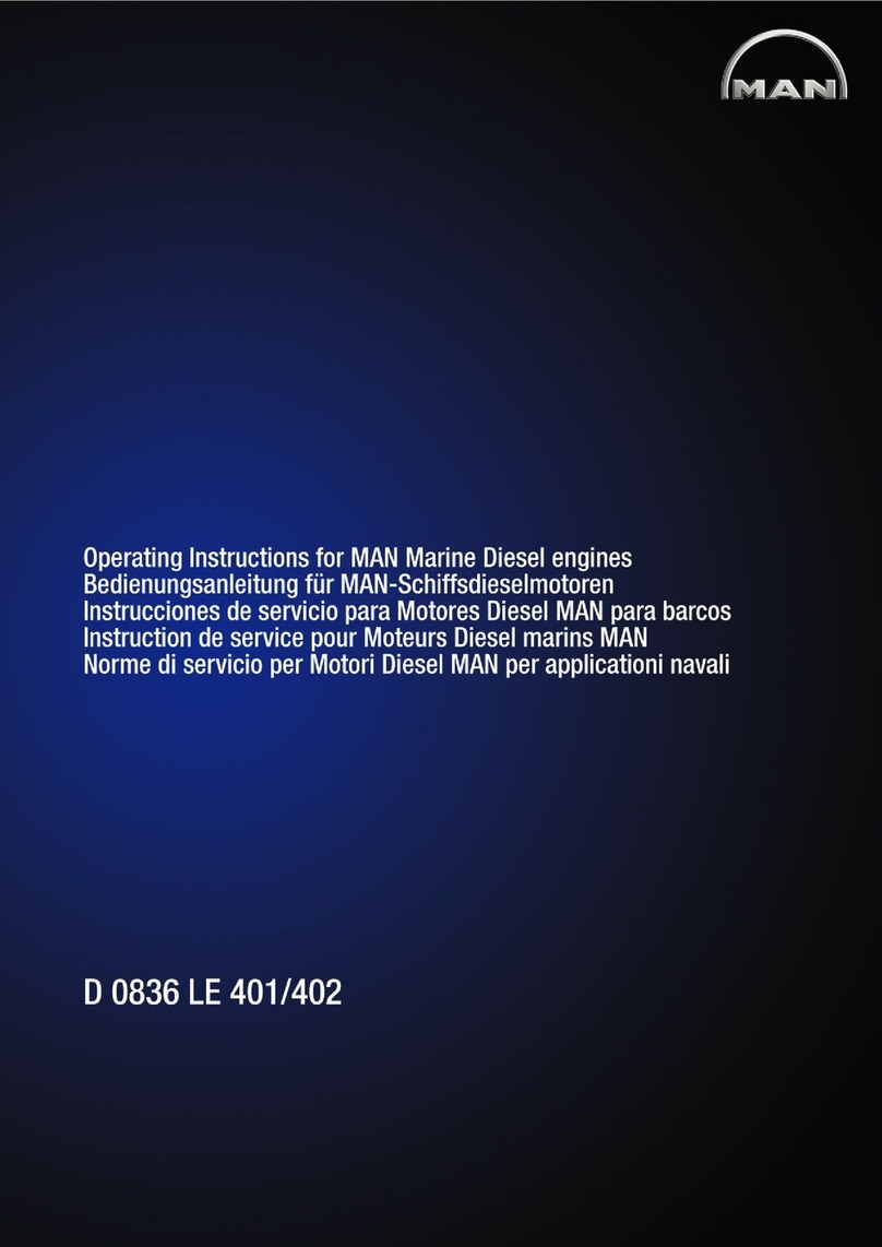 Man D 0836 LE 401 User manual