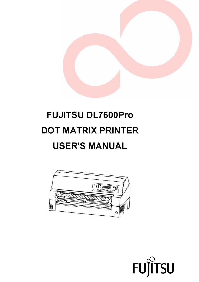 Fujitsu DL7600Pro User manual Fujitsu DL7600Pro User manual