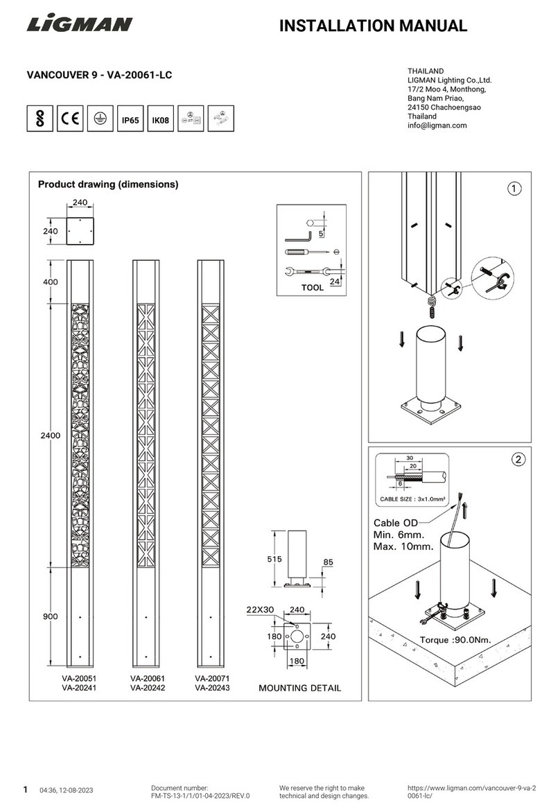 LIGMAN VA-20061 User manual