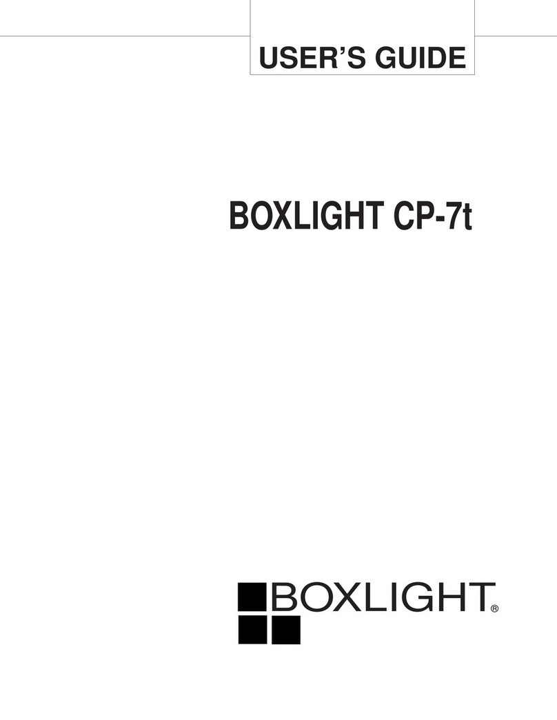 BOXLIGHT CP-7t user guide