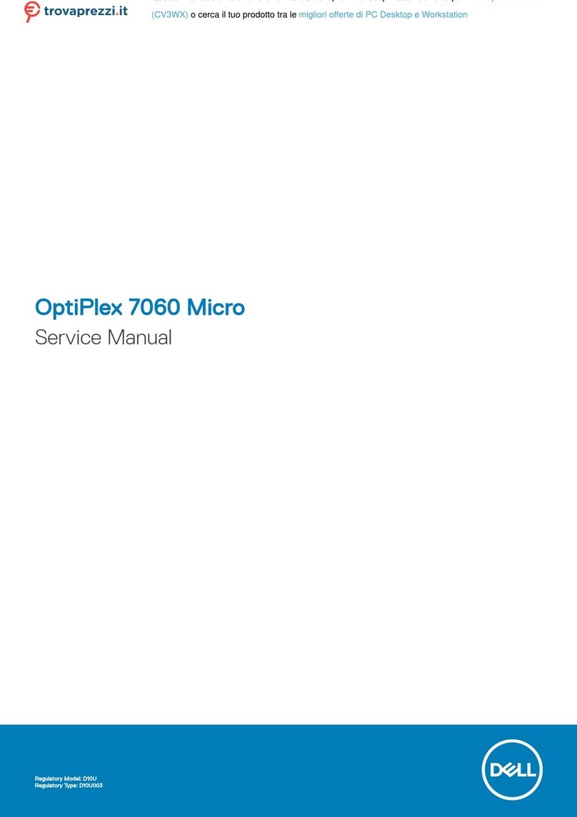 Dell OptiPlex 7060 Micro User manual