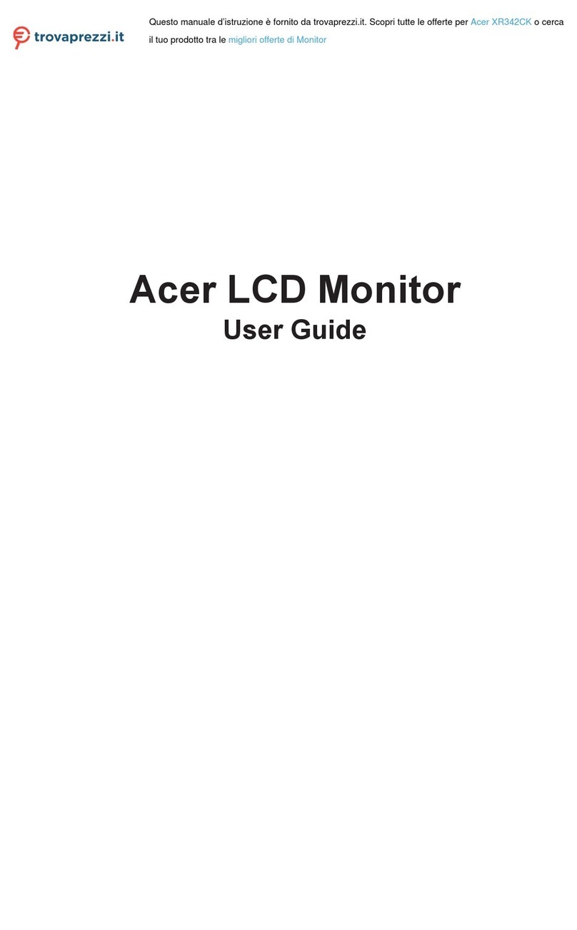 Acer XR342CK User manual