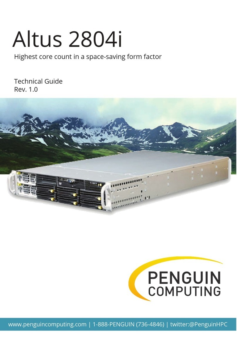 Penguin Computing Altus 2804i Quick start guide