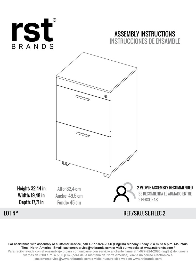 rst brands SL-FILEC-2 Assembly instructions rst brands SL-FILEC-2 Assembly instructions