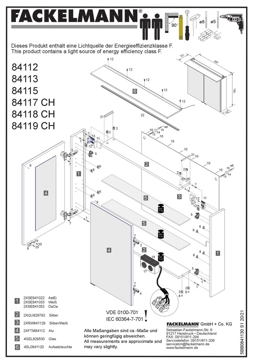 Fackelmann 84112 User manual