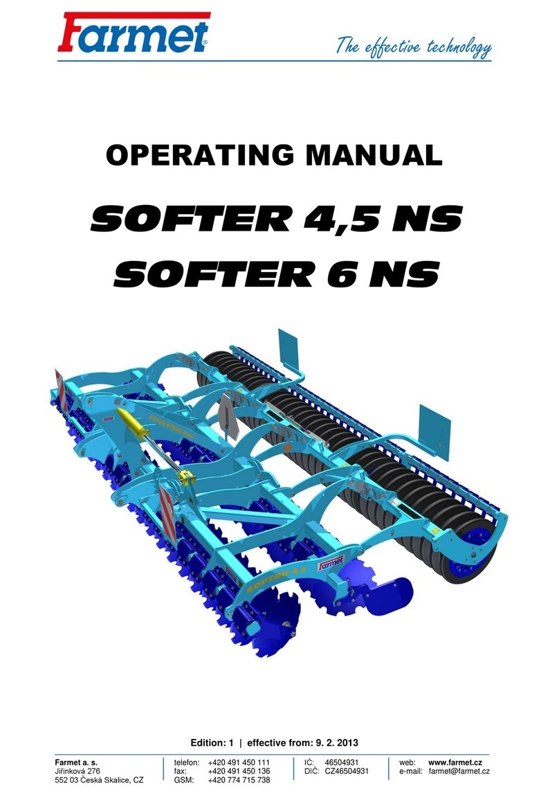 Farmet SOFTER 4,5 NS User manual