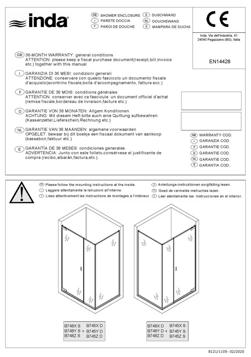 INDA B748X S manual