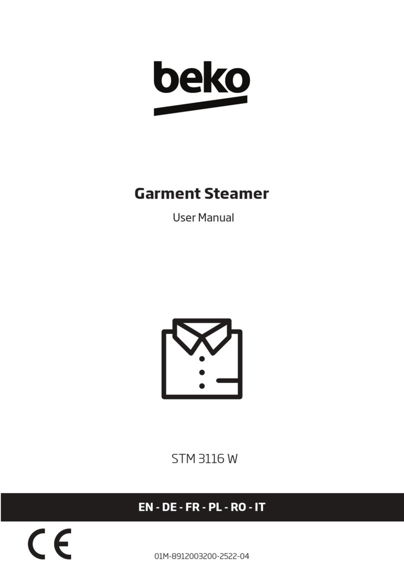 Beko STM 3116 W User manual Beko STM 3116 W User manual