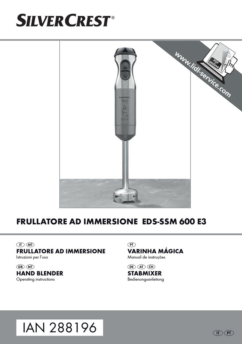 Silvercrest EDS-SSM 600 E3 User manual