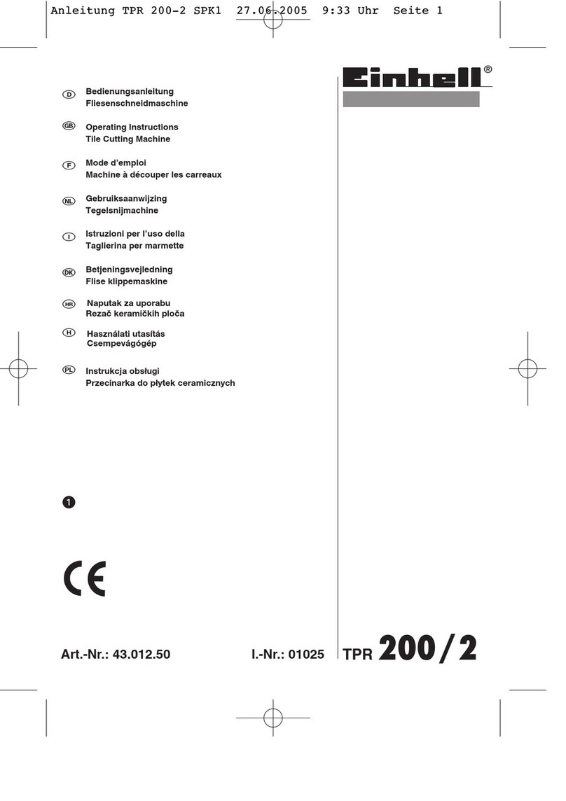 EINHELL 43.012.50 operating instructions