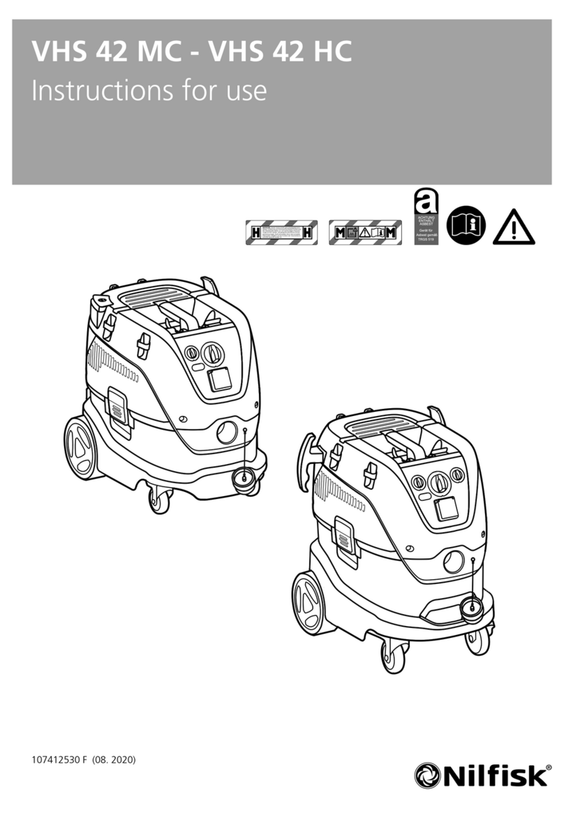 Nilfisk-Advance VHS 42 HC User manual