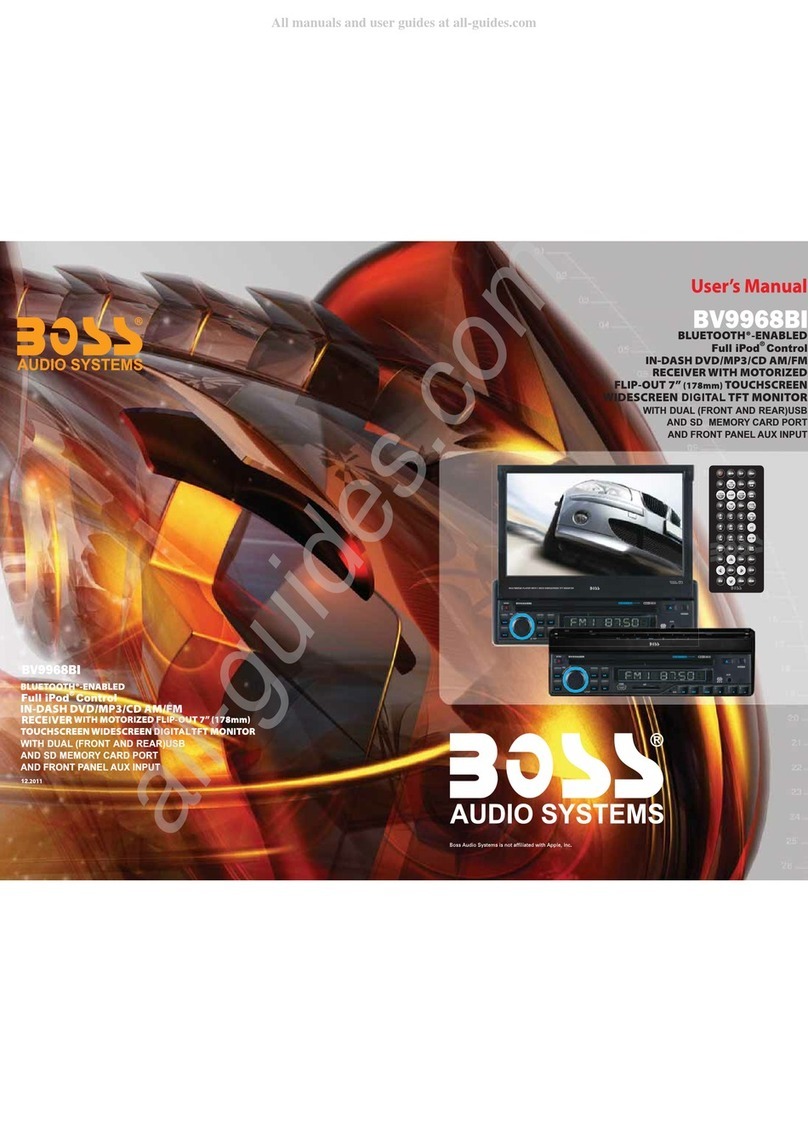 Boss Audio Systems BV9968BI user manual