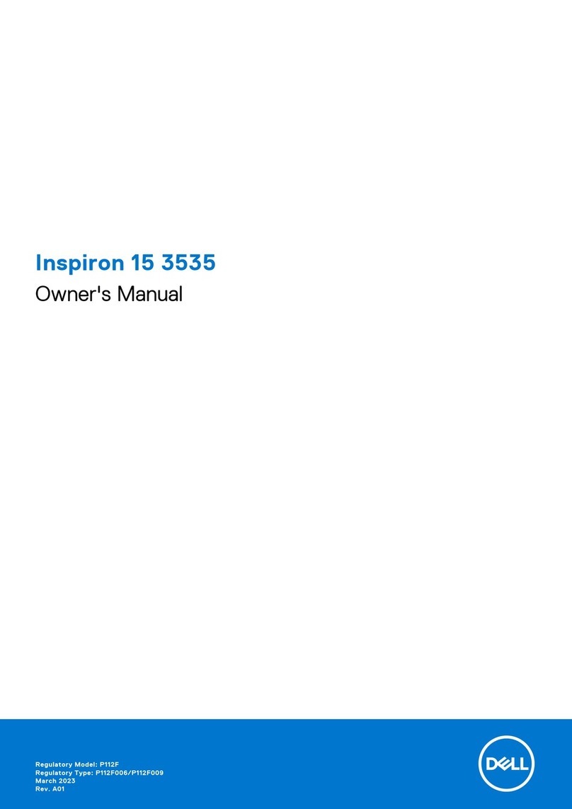 Dell Inspiron 15 3535 owner's manual