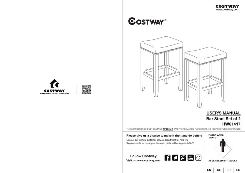 Costway HW61417 quick start guide
