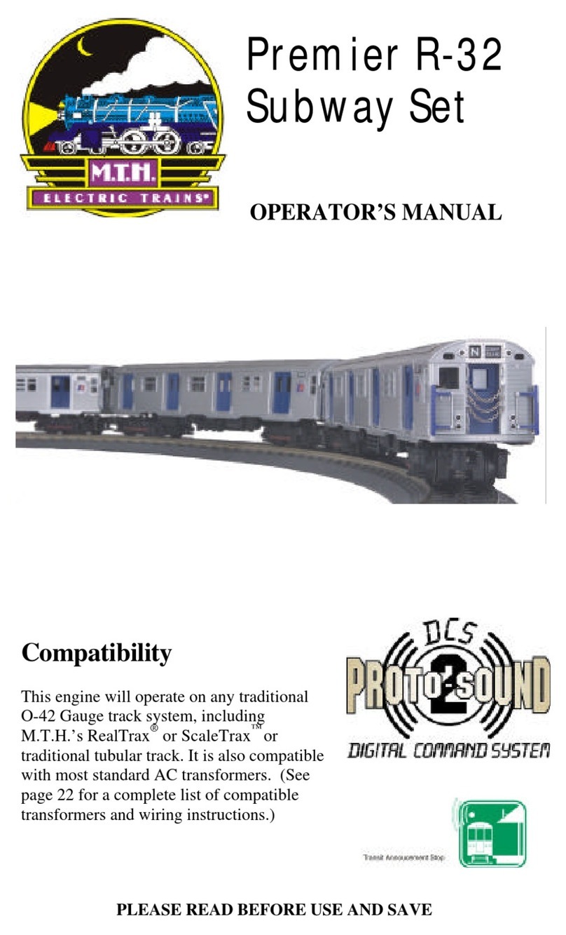 MTHTrains Premier R-32 Subway Set User manual