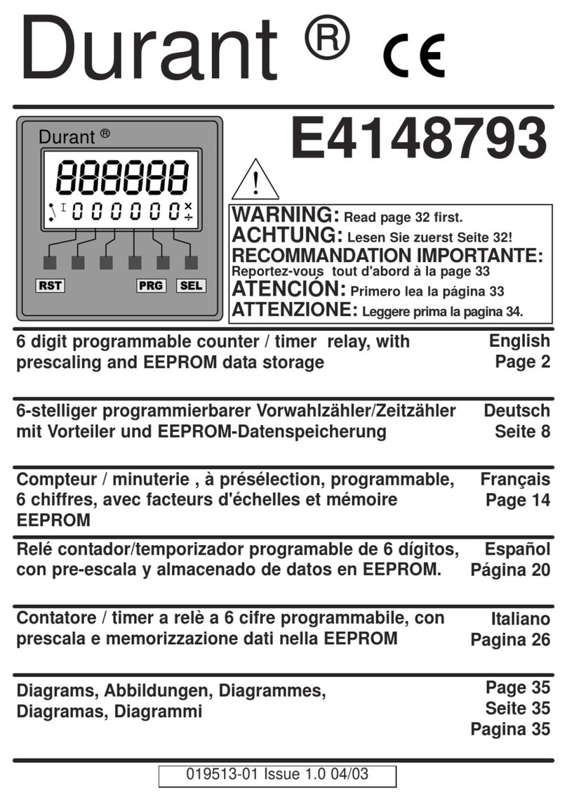 Trumeter Durant E4148793 manual