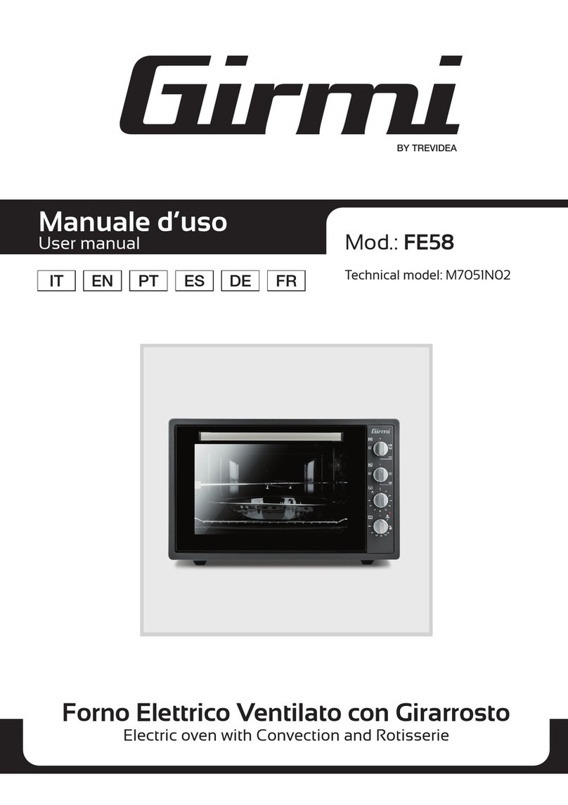 TREVIDEA Girmi FE58 User manual TREVIDEA Girmi FE58 User manual