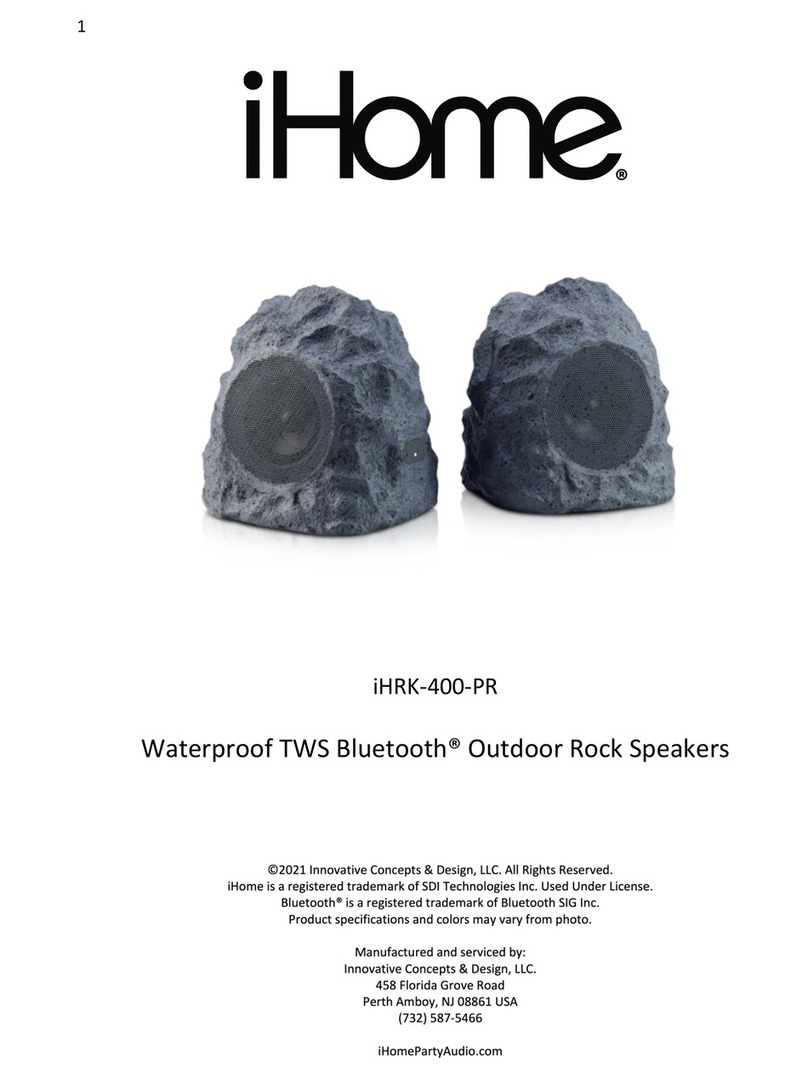 iHome iHRK-400-PR manual