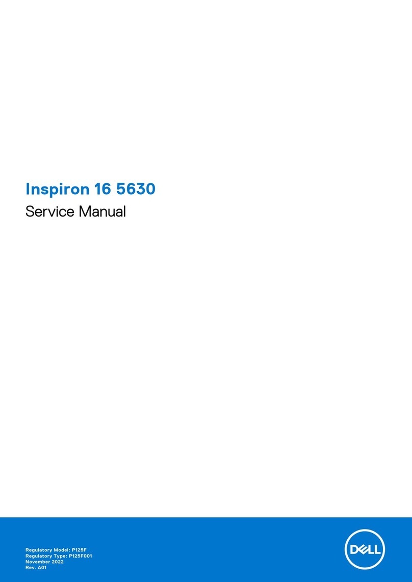 Dell P125F Service manual
