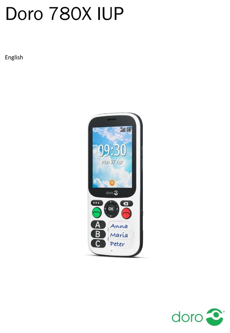 Doro 780X IUP User manual