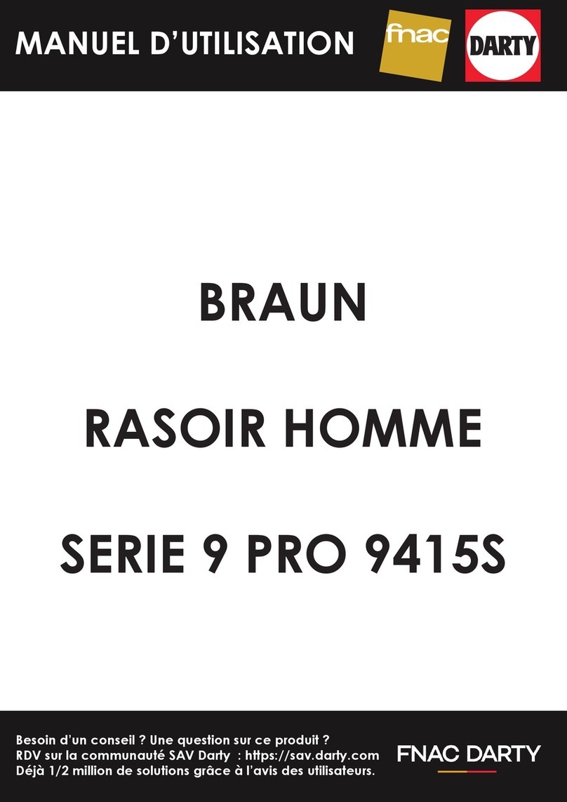 Braun PRO 9415S User manual