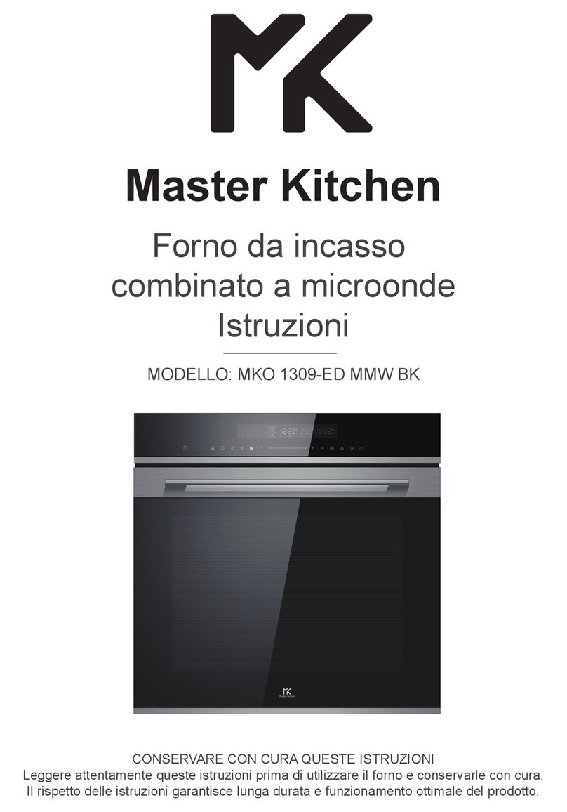 MASTER KITCHEN MKO 1309-ED MMW BK manual