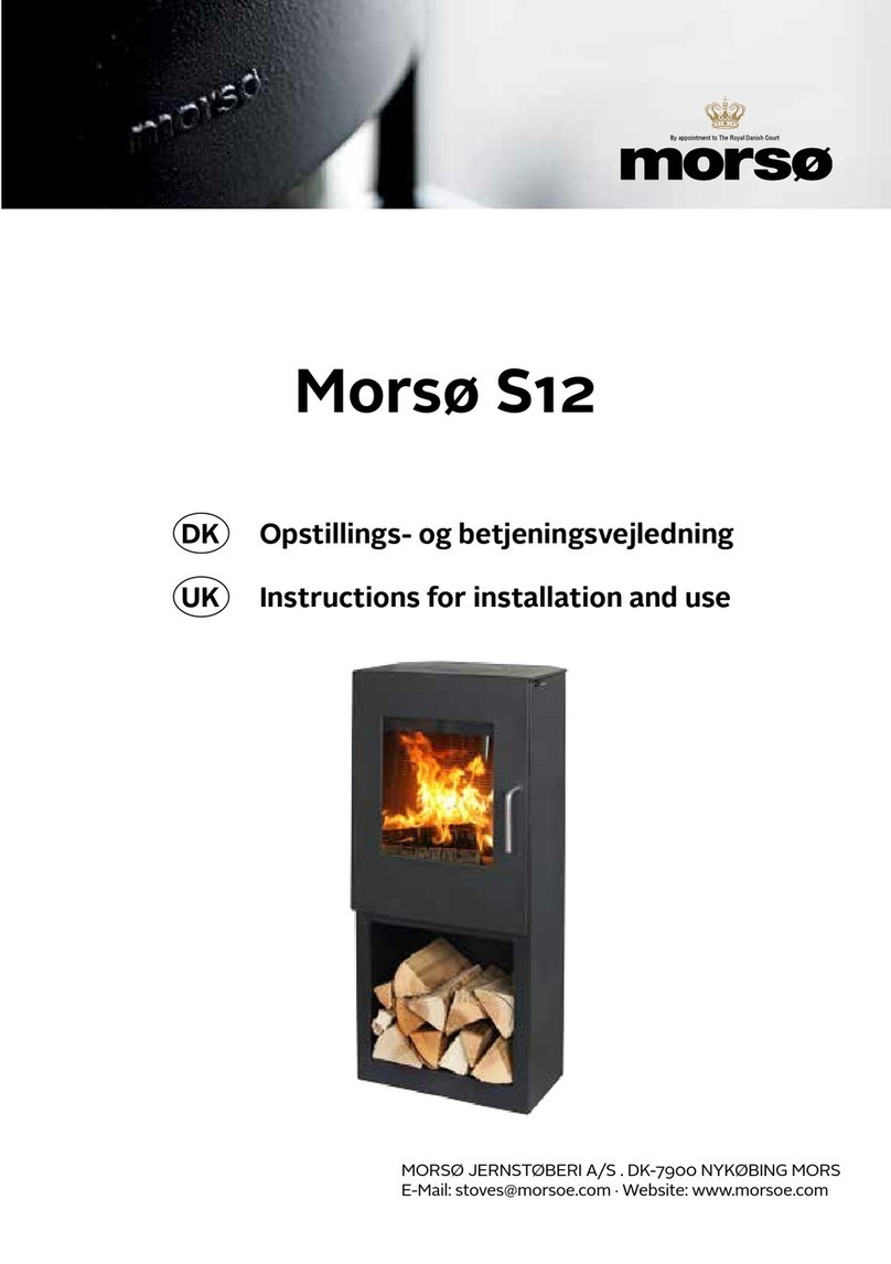 Morso S12-43 Instructions for installation and use