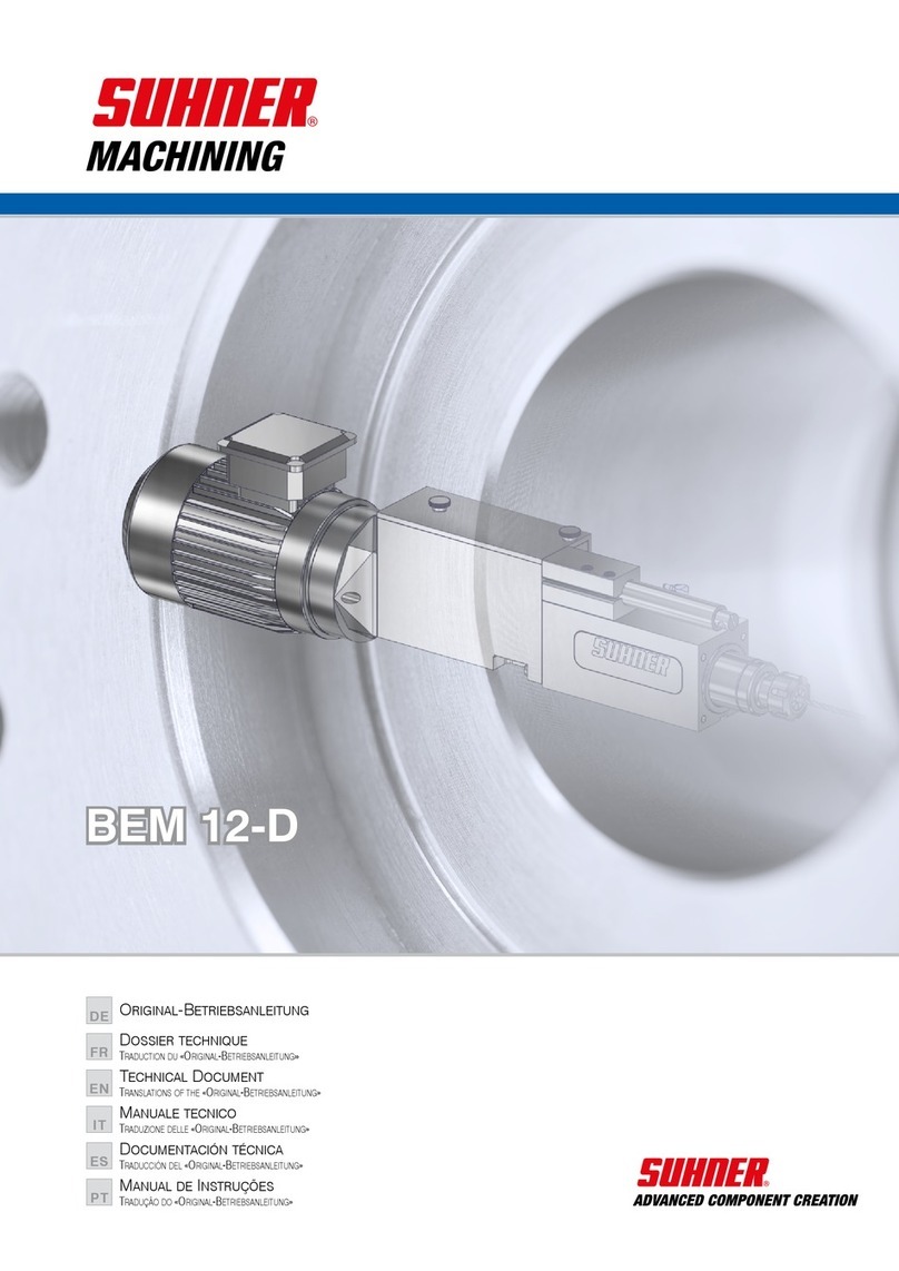 SUHNER MACHINING BEM 12-D Technical document