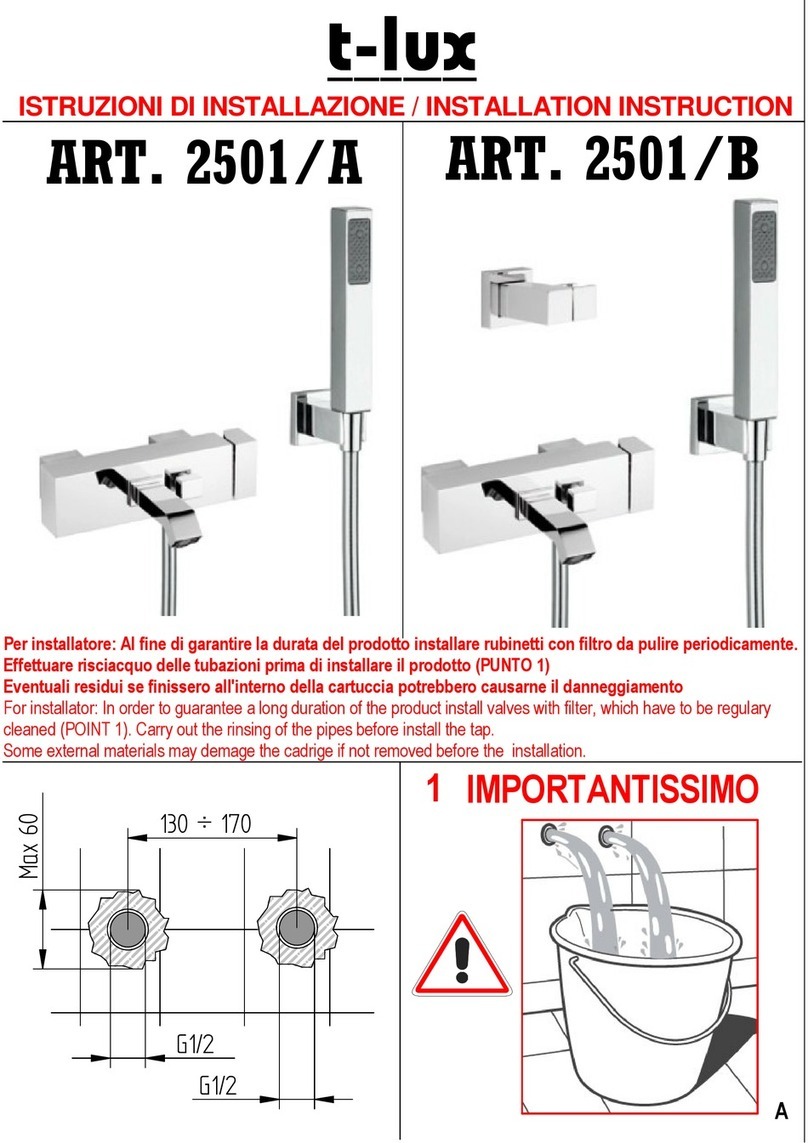 BELLOSTA t-lux 2501/A User manual