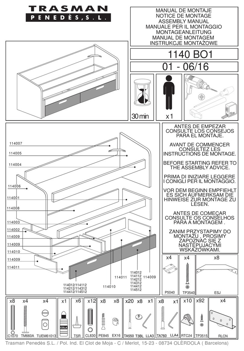 Trasman 1140 BO1 Assembly manual