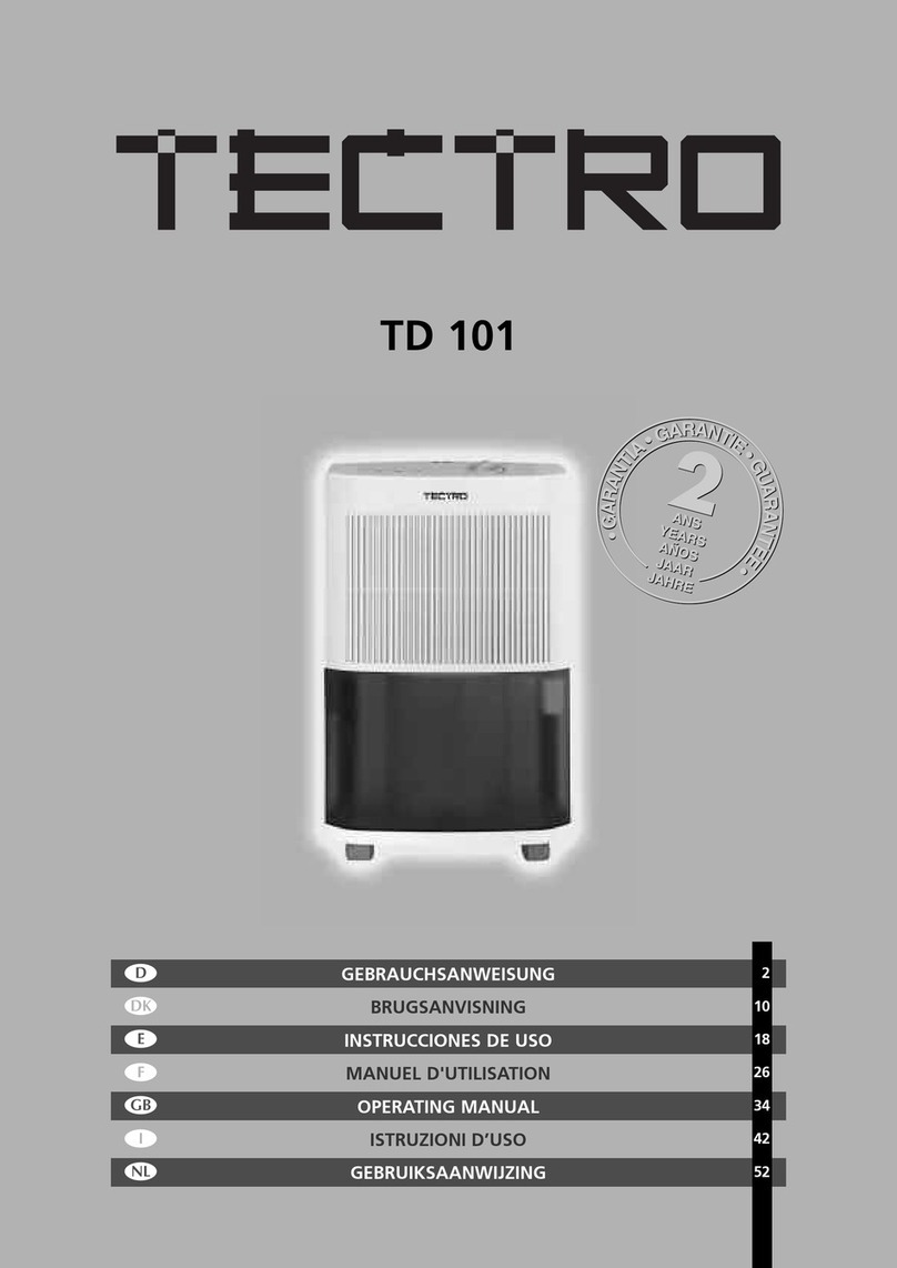 Tectro TD 101 operating manual