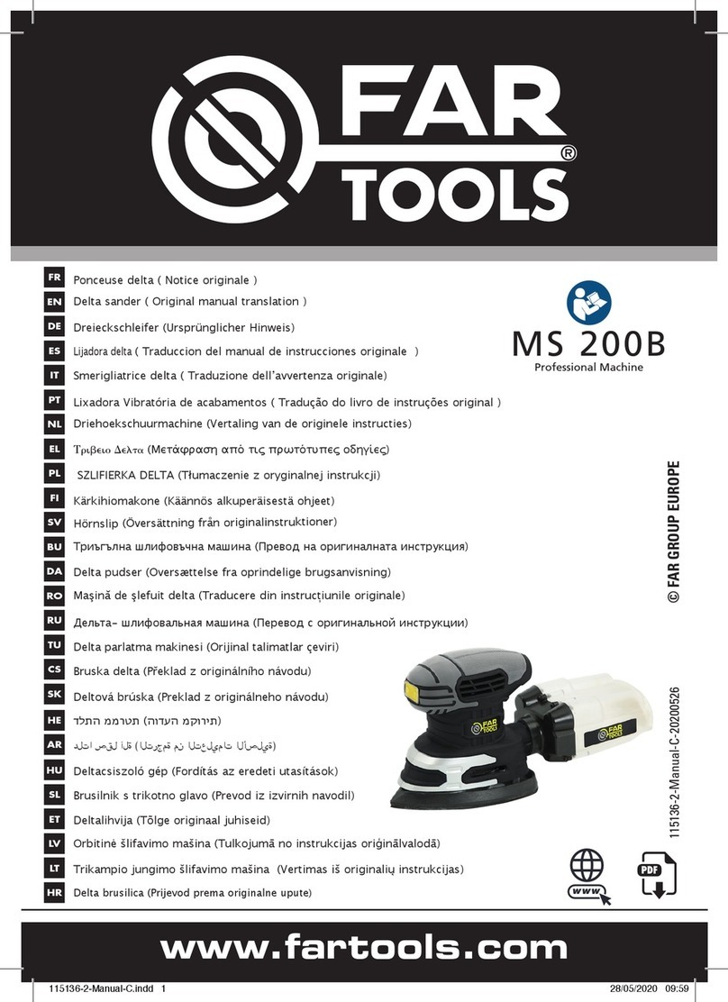 Far Tools MS 200B Use and care manual