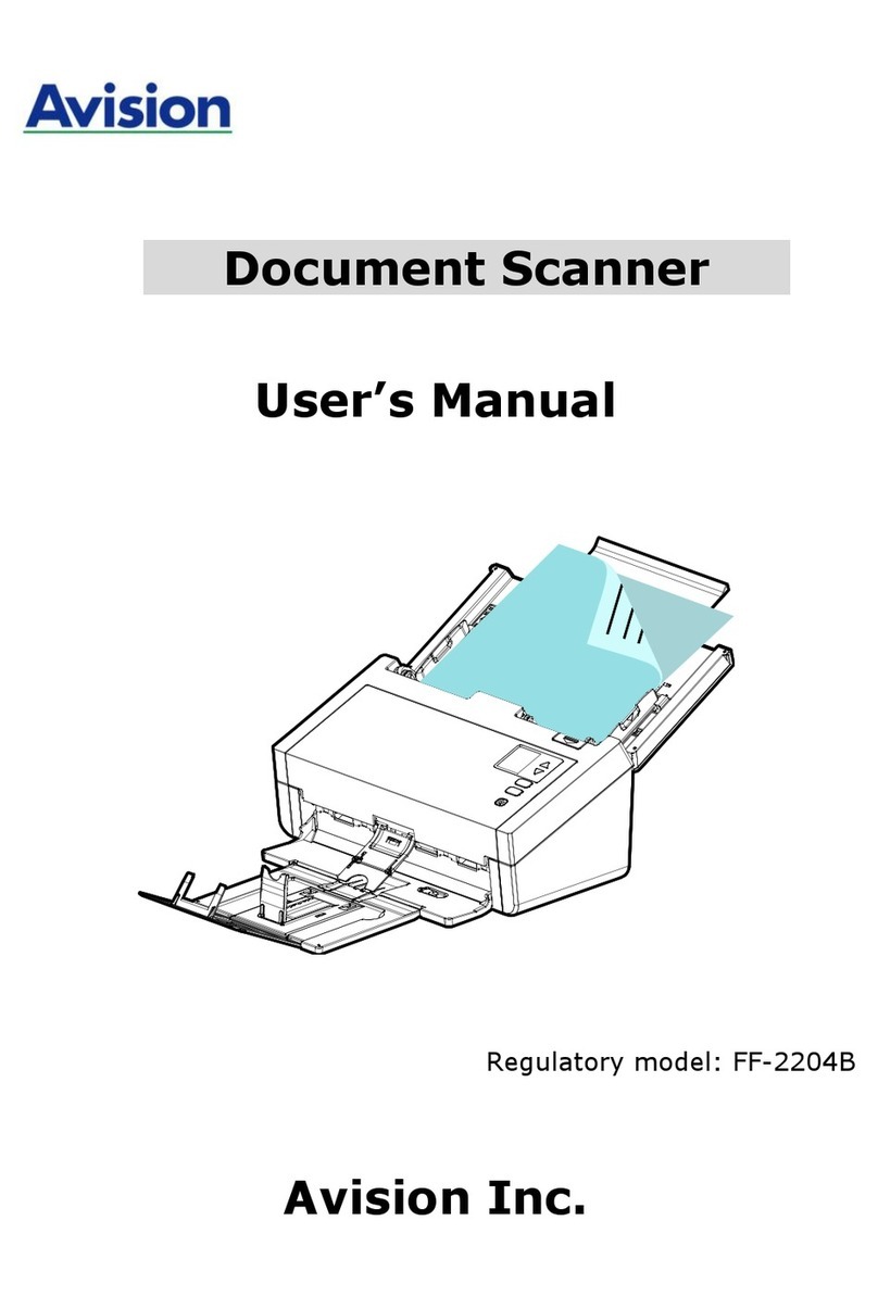 Avision FF-2204B user manual Avision FF-2204B user manual