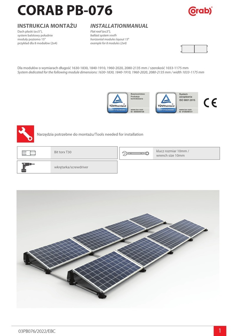 CORAB PB-076 installation manual