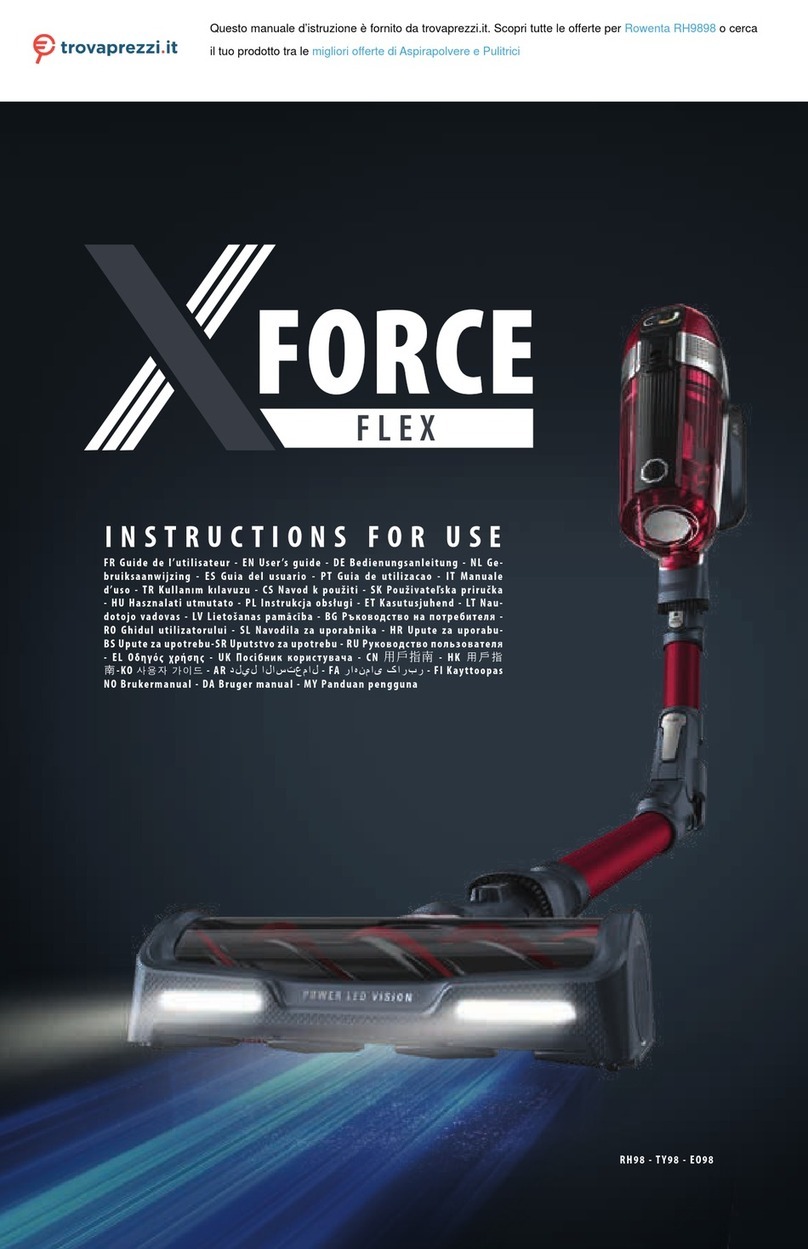 Rowenta XFORCE FLEX User manual
