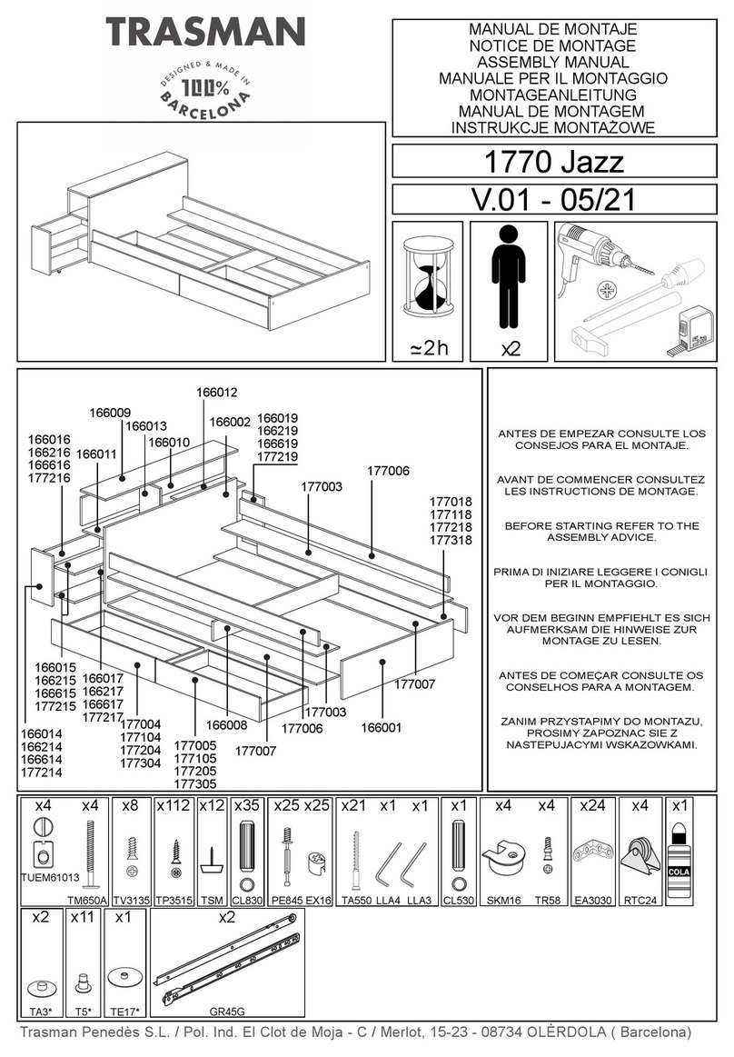 Trasman 1770 Jazz User manual