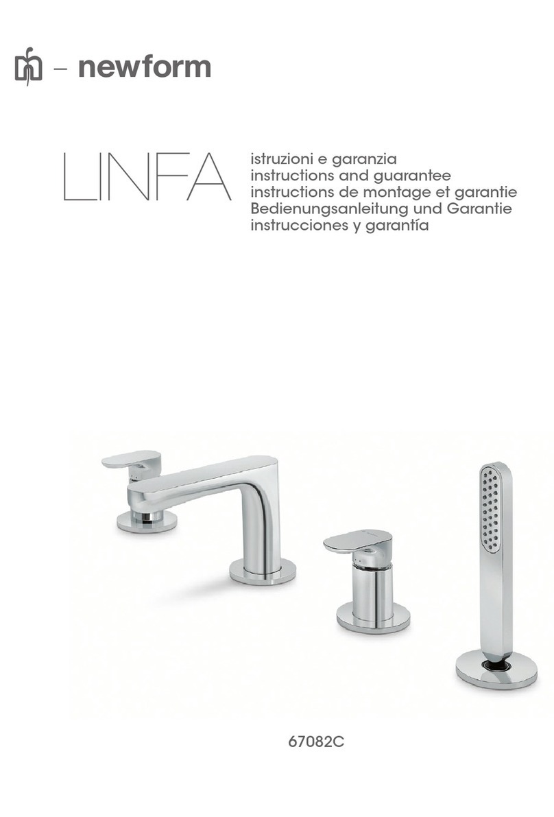 newform LINFA 67082C Instructions and guarantee