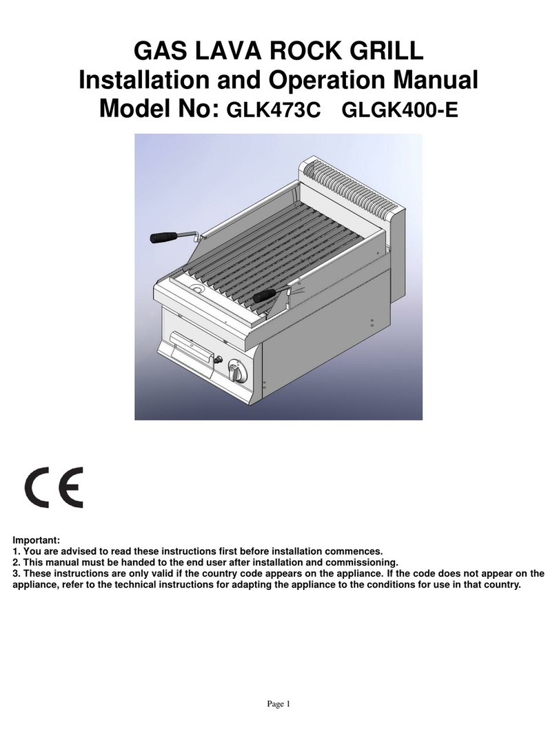 GGM gastro GLK473C User manual